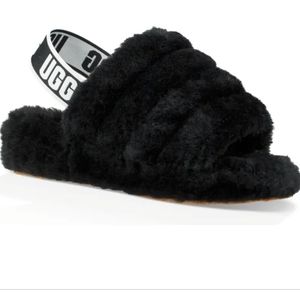 Ugg with fluff yeah slide
